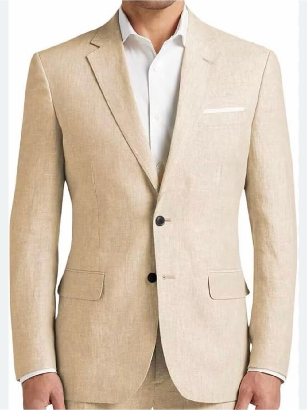 TrueTRENDY Blazer Slim Fit One Button Suit Jacket Casual Sz 2XL Men